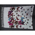 Fashion ladies 100 acrylic butterfly print pashmina scarf and shawl